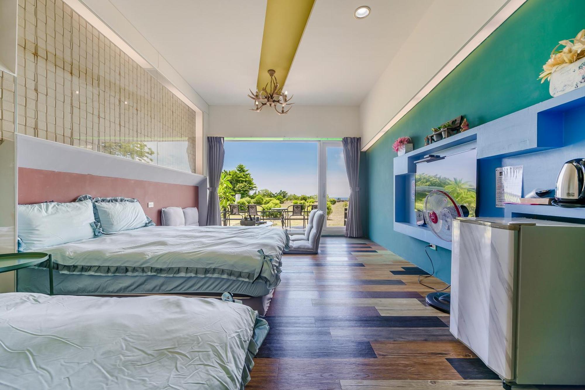 Happiness Ocean View B&B Xiaoliuqiu Dış mekan fotoğraf