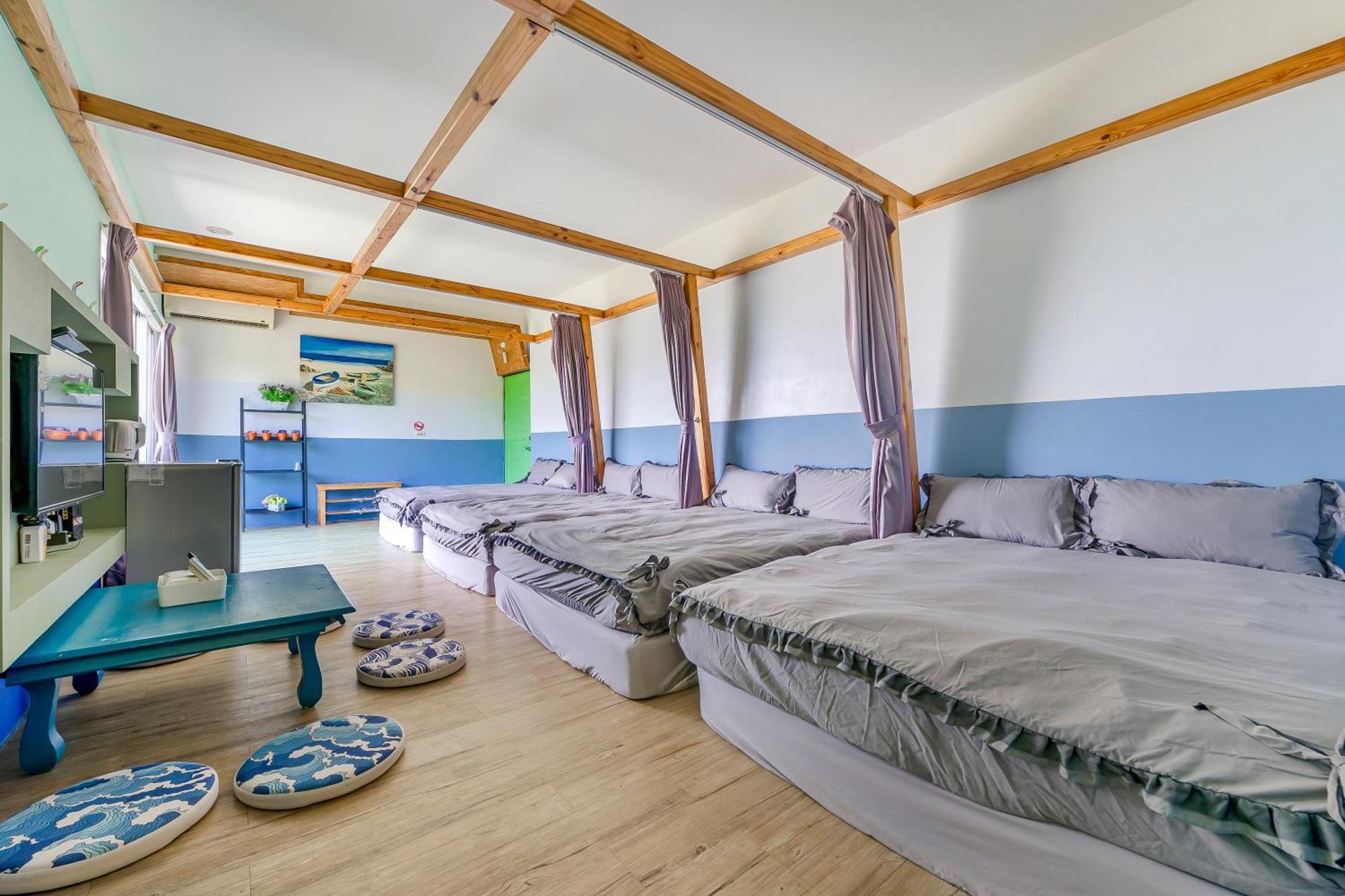 Happiness Ocean View B&B Xiaoliuqiu Dış mekan fotoğraf