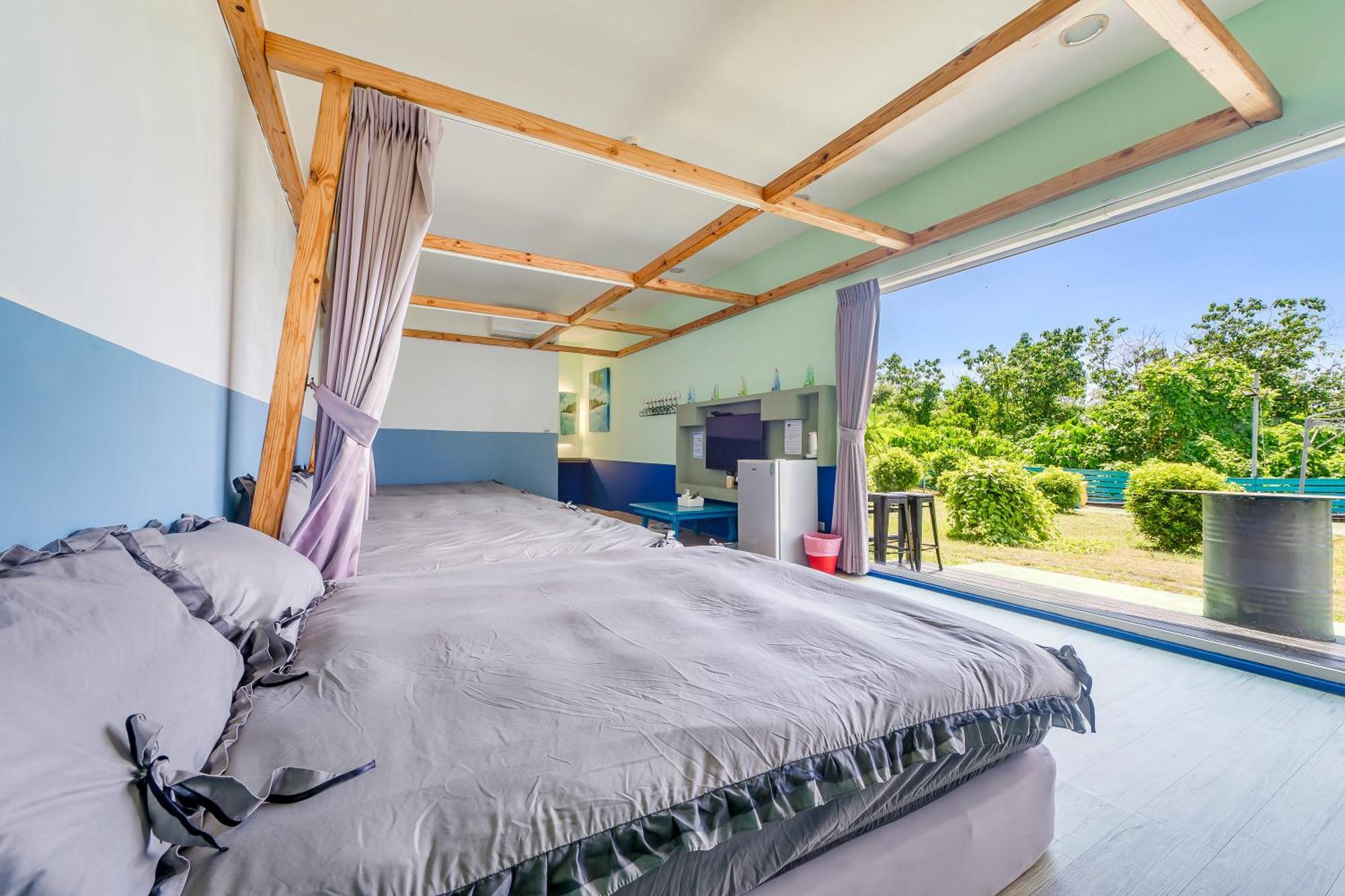 Happiness Ocean View B&B Xiaoliuqiu Dış mekan fotoğraf