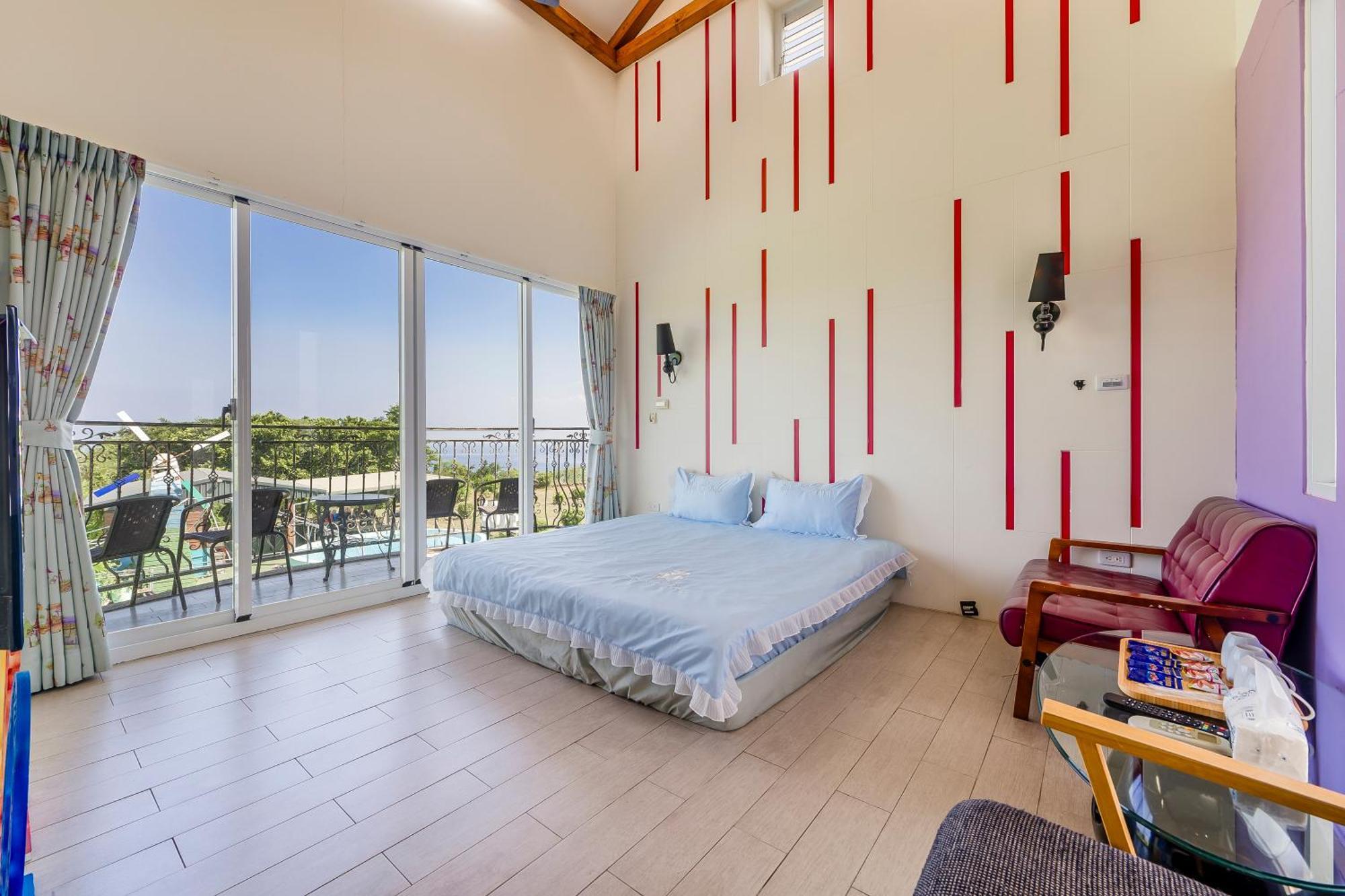 Happiness Ocean View B&B Xiaoliuqiu Dış mekan fotoğraf