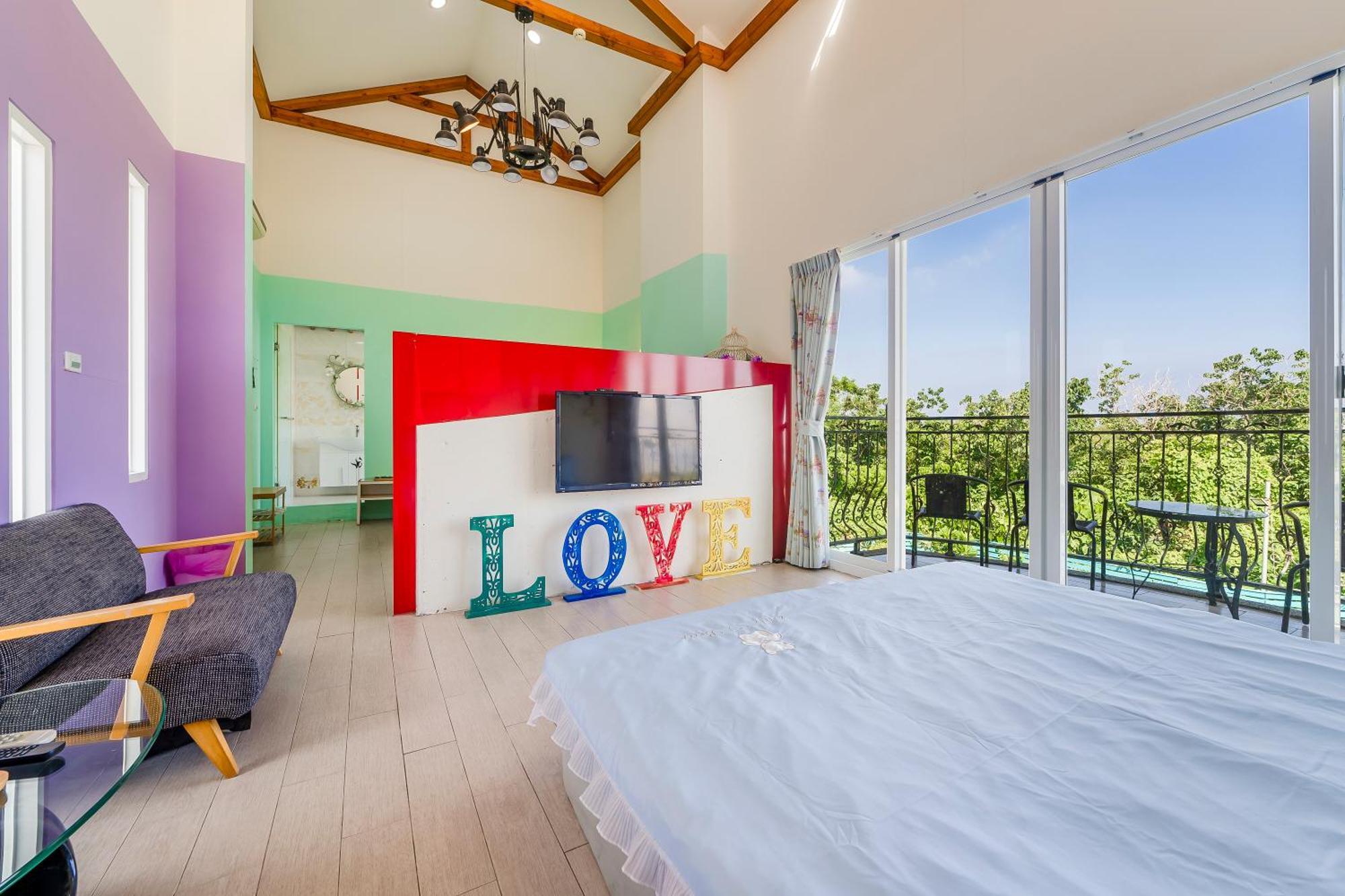 Happiness Ocean View B&B Xiaoliuqiu Dış mekan fotoğraf
